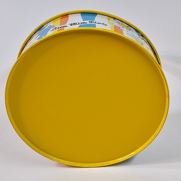 Little Miss Pixie Tin Bucket Basket Daisies Stripes Candy Favor Easter - Picture 5 of 11